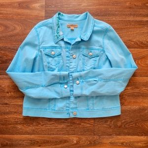 NINE WEST VINTAGE AMERICA COLLECTION STRETCH SHORT JACKET FOR WOMEN